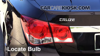 2014 Chevrolet Cruze LS 1.8L 4 Cyl. Sedan (4 Door) Lights Turn Signal - Rear (replace bulb)